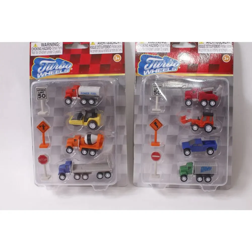 Greenbrier Turbo Wheels Small Toy Truck Lot Vintage Mini Cars Micro ~